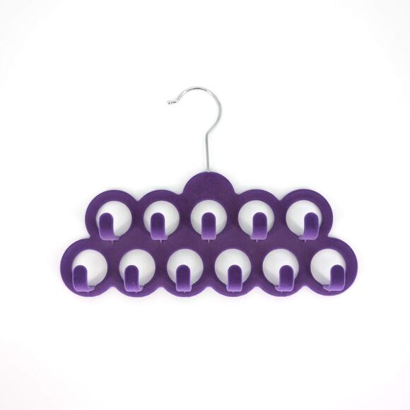 Non Slip Closet Space Saving Organizer Hanger for Accessories Ties & Scarves GUC - Picture 1 of 13